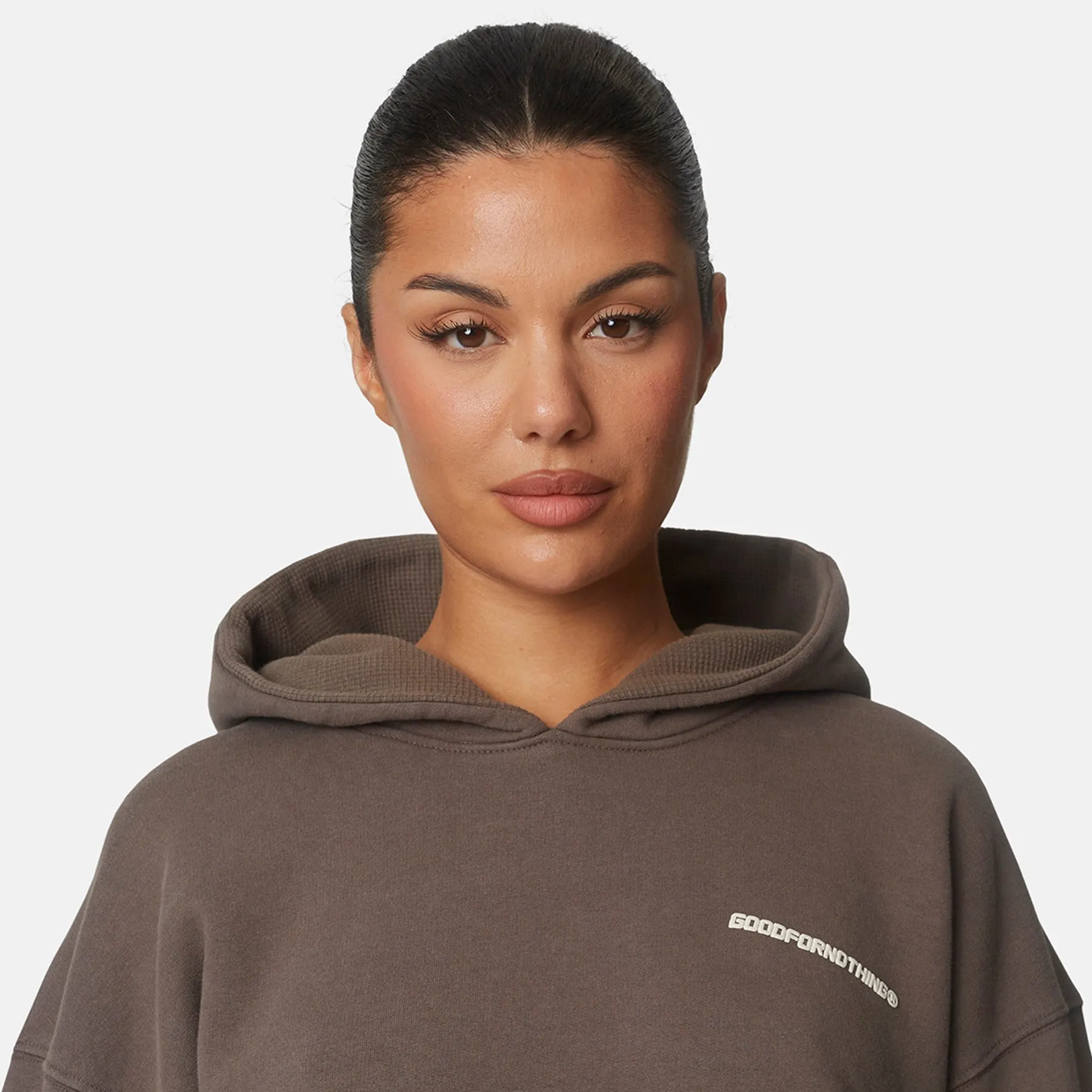 Essential Morel Oversized Pullover Hoodie sold by Good for Nothing product image thumbnail 3