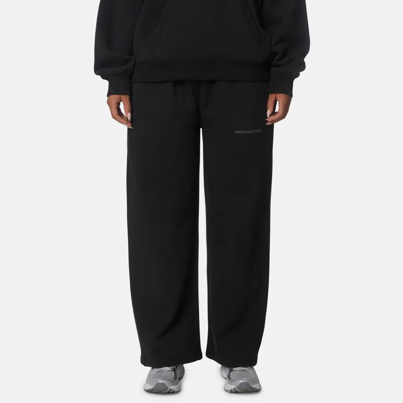 Essential Oversized Pirate Black Joggers made by Good For Nothing Clothing