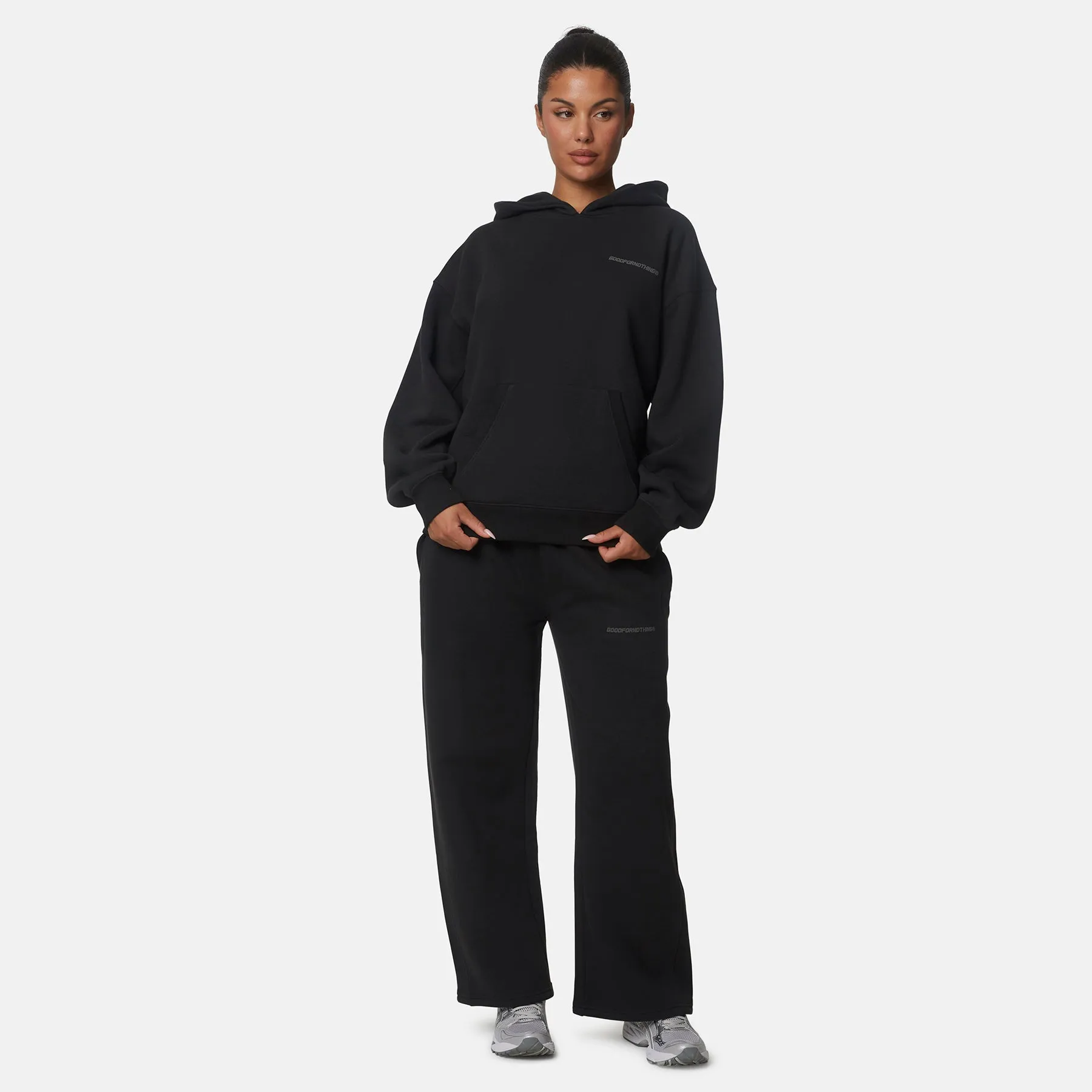 Essential Oversized Pirate Black Joggers sold by Good for Nothing product image thumbnail 5