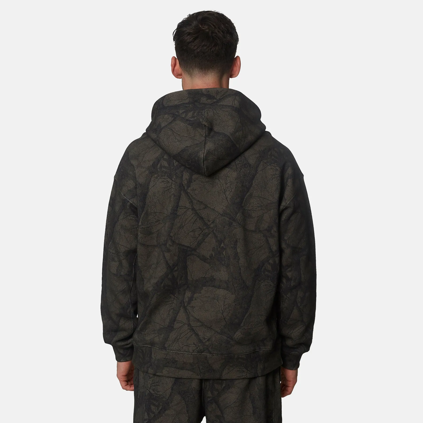 Essential Woodland Brown Oversized Fit Pullover Hoodie sold by Good for Nothing product image thumbnail 4