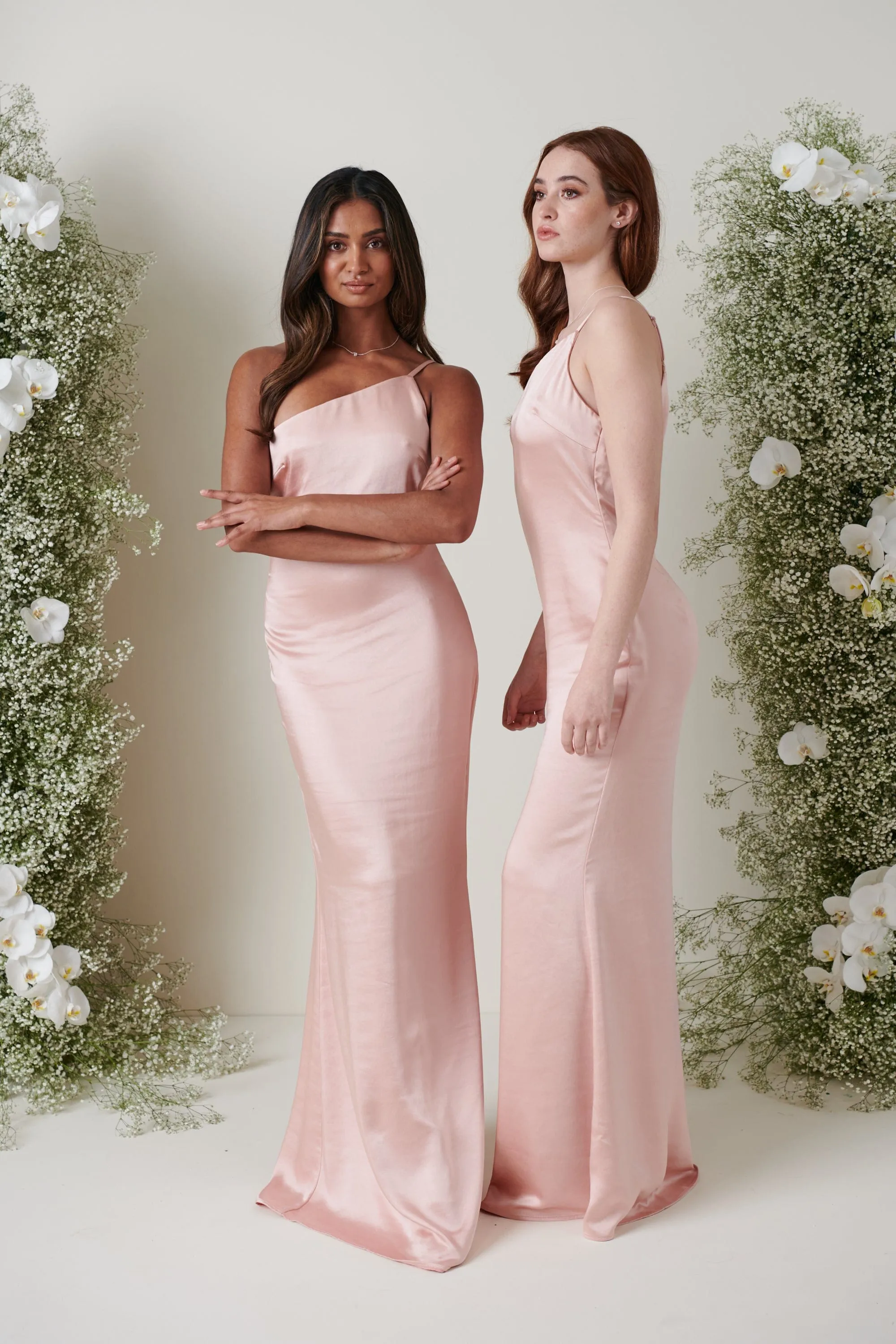 Amelia Maxi Bridesmaid Dress - Matte True Blush sold by Pretty Lavish product image thumbnail 3