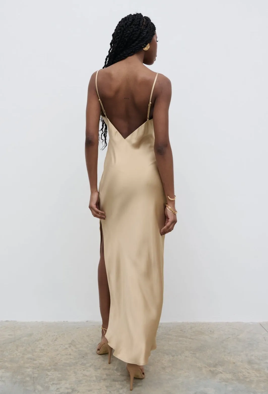 Jode Maxi Dress - Irish Cream sold by Pretty Lavish product image thumbnail 3