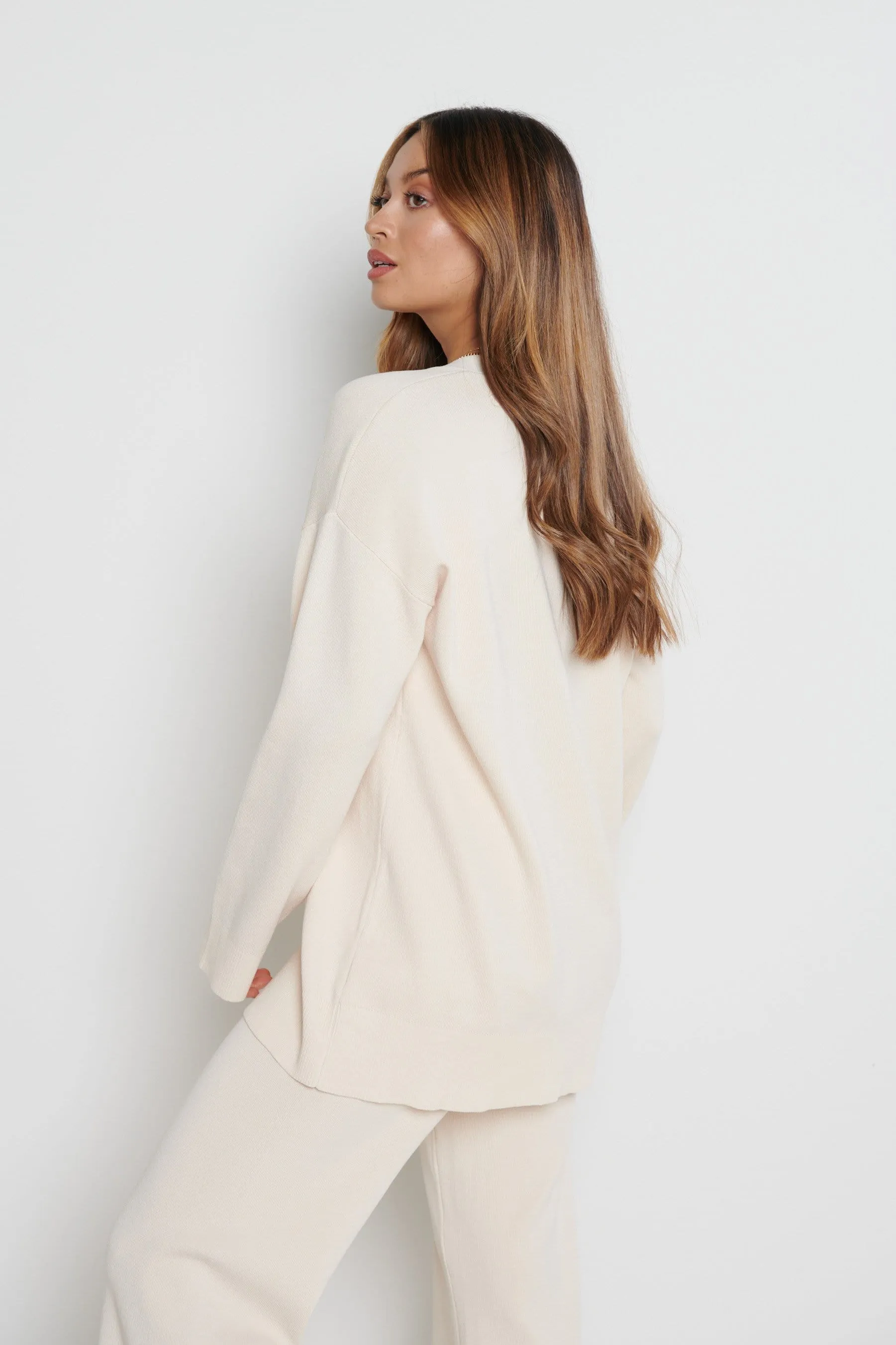 Hayden Knit Cardigan - Cream sold by Pretty Lavish product image thumbnail 4