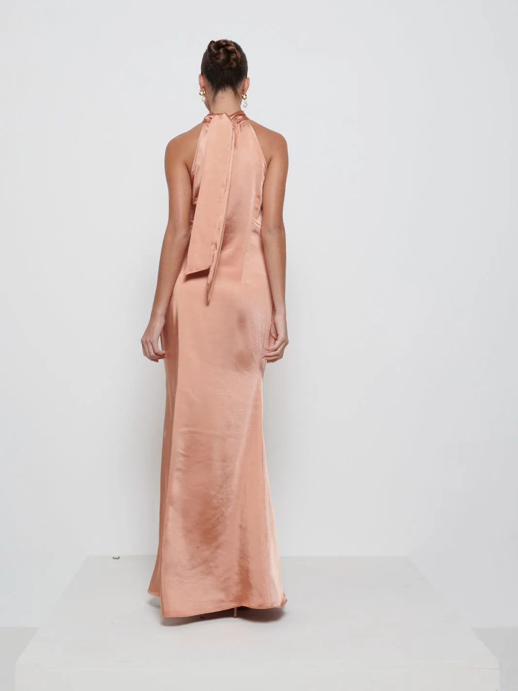 Odelle Maxi Bridesmaid Dress - Cinnamon sold by Pretty Lavish product image thumbnail 3