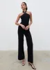Tori Knit Jumpsuit - Black sold by Pretty Lavish