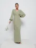 Sienna Chiffon Bridesmaid Dress - Olive sold by Pretty Lavish
