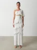 Romilly Printed Maxi Dress - Peony Abstract Floral sold by Pretty Lavish