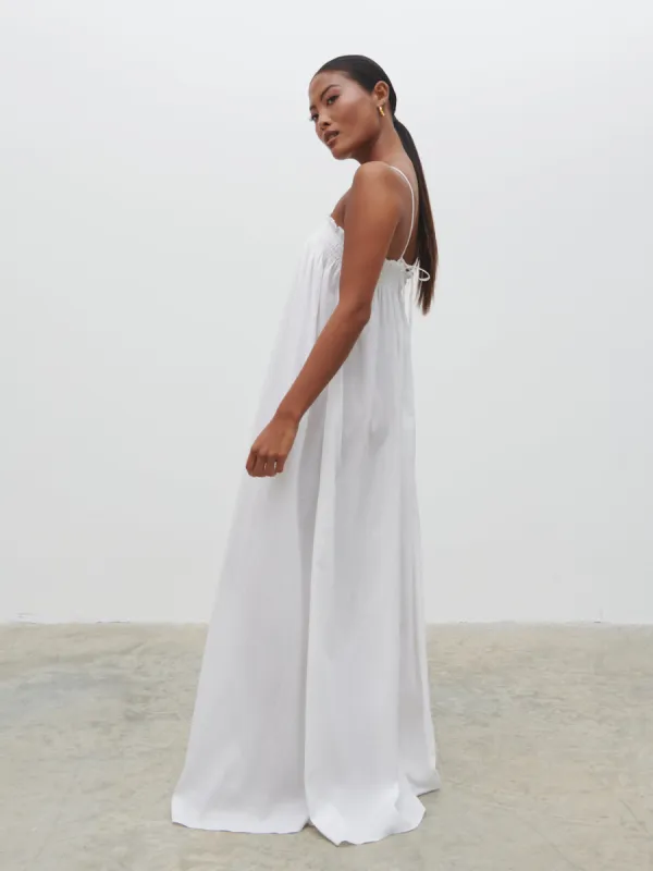 Ada Maxi Dress - White sold by Pretty Lavish