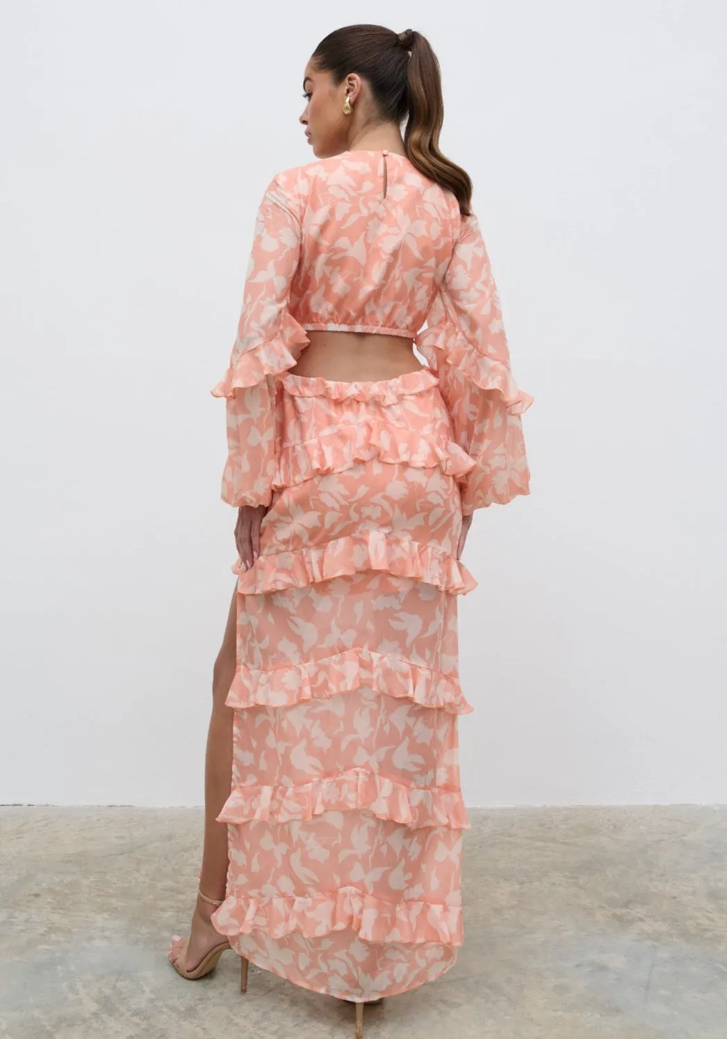 Evie Maxi Dress - Terracotta Petal sold by Pretty Lavish product image thumbnail 2