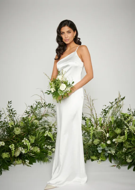 Amelia Maxi Dress - Matte Ivory sold by Pretty Lavish