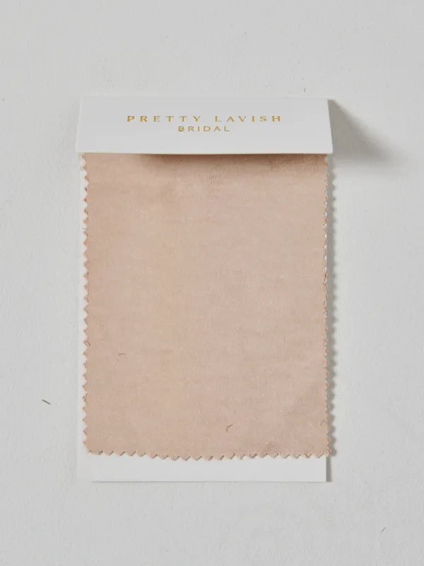 Matte Satin Bronze Bridesmaid Swatch sold by Pretty Lavish