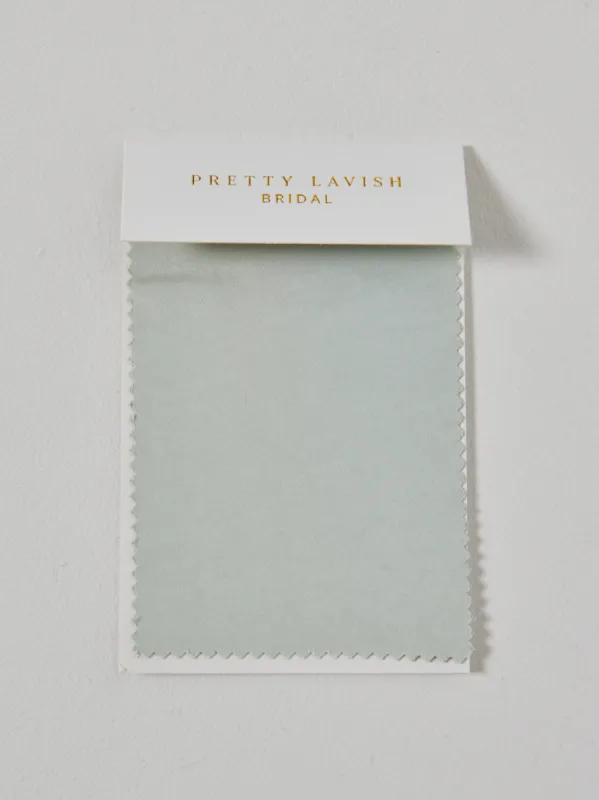 Matte Recycled Sage Bridesmaid Swatch sold by Pretty Lavish