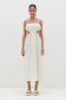 Artie Cut Out Midaxi Dress - Cream sold by Pretty Lavish