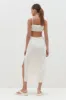 Artie Cut Out Midaxi Dress - Cream sold by Pretty Lavish
