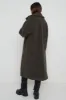 Teddy Oversized Coat - Grey sold by Pretty Lavish