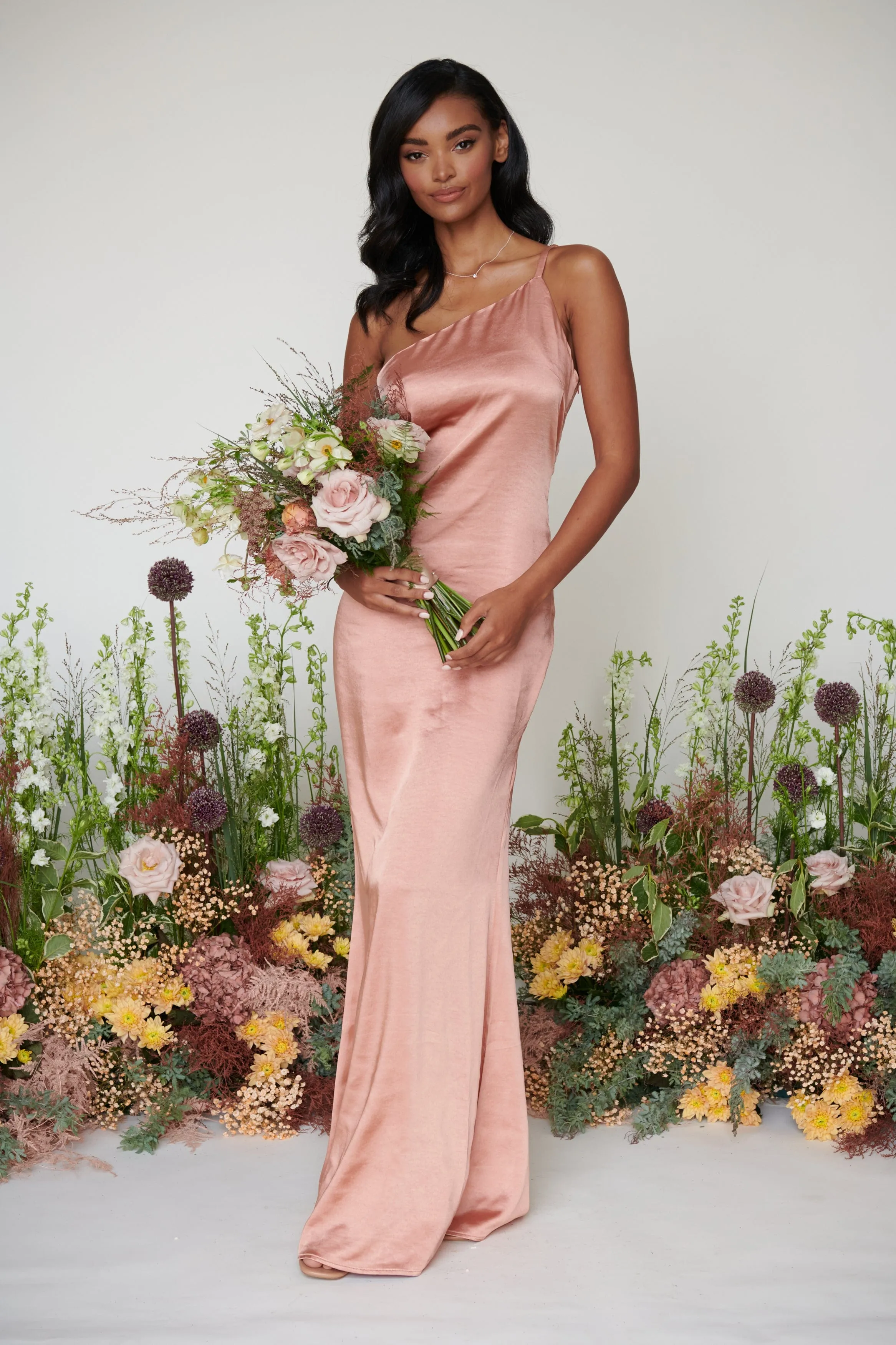 Amelia Maxi Bridesmaid Dress - Matte Tan Blush sold by Pretty Lavish product image thumbnail 2