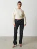 Simone Tie Back Jumper - Cream sold by Pretty Lavish