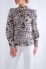 Dakota Backless Blouse - Leopard sold by Pretty Lavish