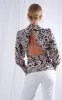 Dakota Backless Blouse - Leopard sold by Pretty Lavish