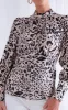 Dakota Backless Blouse - Leopard sold by Pretty Lavish