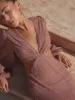 Zaya Plisse Metallic Maxi Dress - Pink sold by Pretty Lavish
