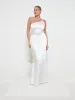 Amelia Maxi Bridesmaid Dress - Matte Ivory sold by Pretty Lavish