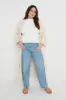 Jean Kimono Sleeve Maxi Cardigan - Beige sold by Pretty Lavish