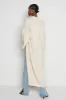 Jean Kimono Sleeve Maxi Cardigan - Beige sold by Pretty Lavish