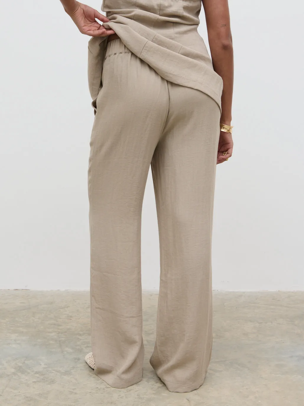 Remy Trousers - Stone sold by Pretty Lavish product image thumbnail 5