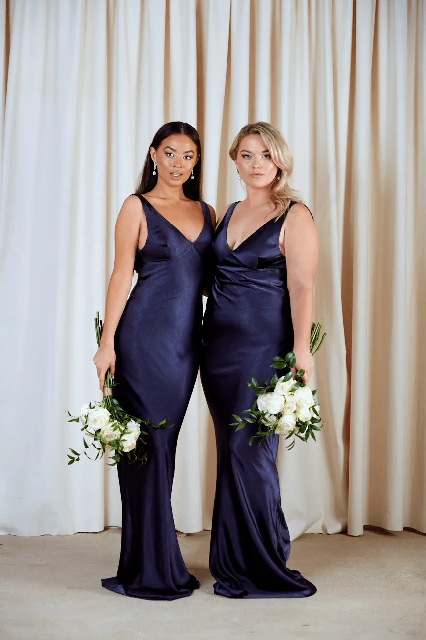 Piper Maxi Dress - Matte Navy sold by Pretty Lavish product image thumbnail 3