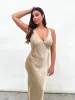 Piper Maxi Dress - Matte Bronze sold by Pretty Lavish