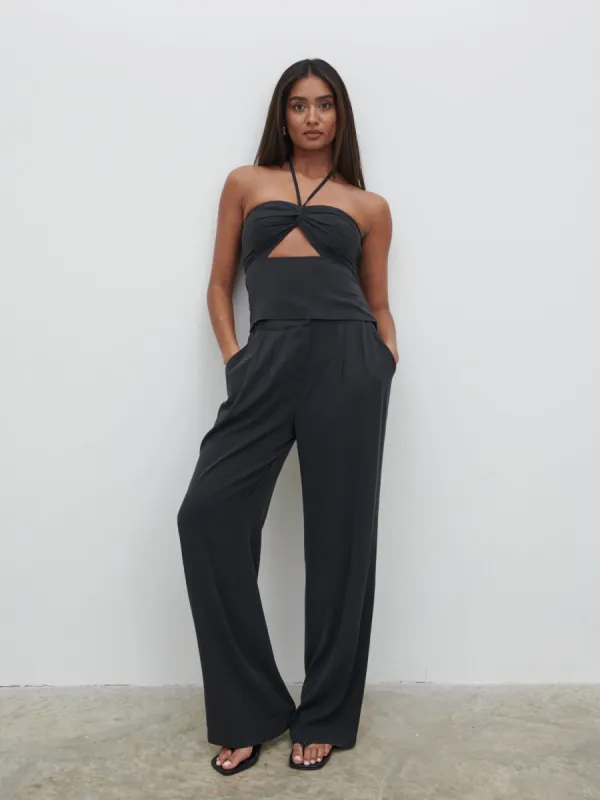Suki Tailored Trousers - Black sold by Pretty Lavish