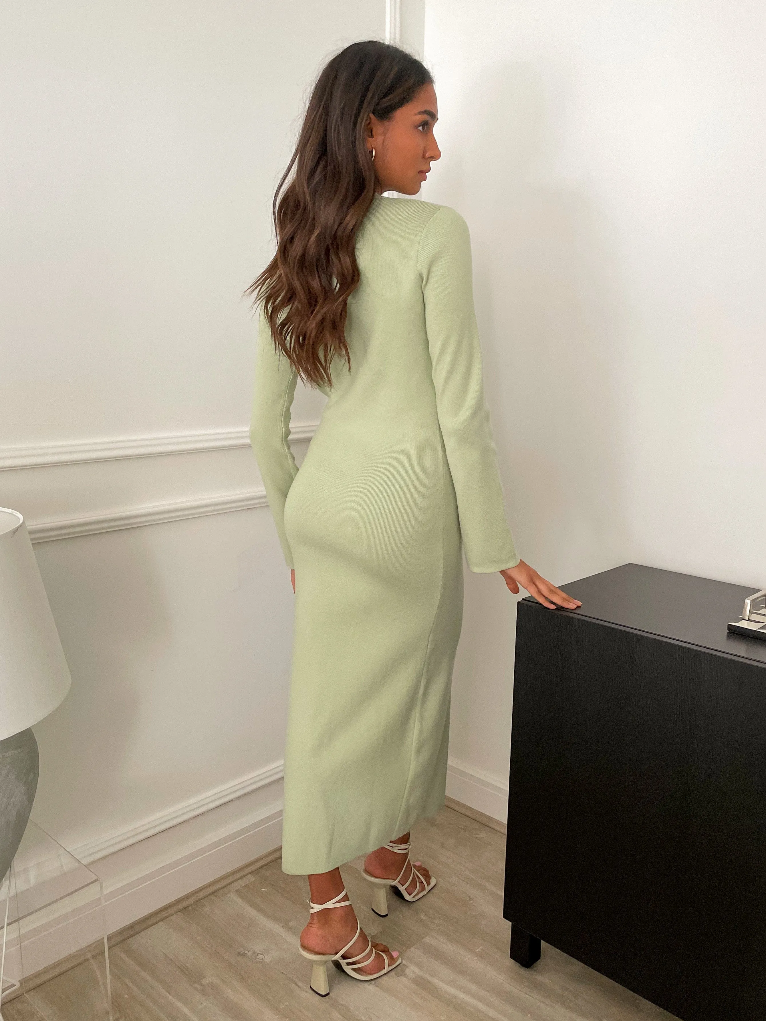Savannah Knit Dress- Mint sold by Pretty Lavish product image thumbnail 4