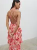 Hettie Maxi Dress - Abstract Multi Floral sold by Pretty Lavish