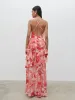 Hettie Maxi Dress - Abstract Multi Floral sold by Pretty Lavish