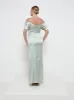 Lucette Recycled Maxi Bridesmaid Dress - Sage sold by Pretty Lavish