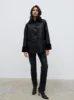 Sawyer Aviator Coat - Black sold by Pretty Lavish