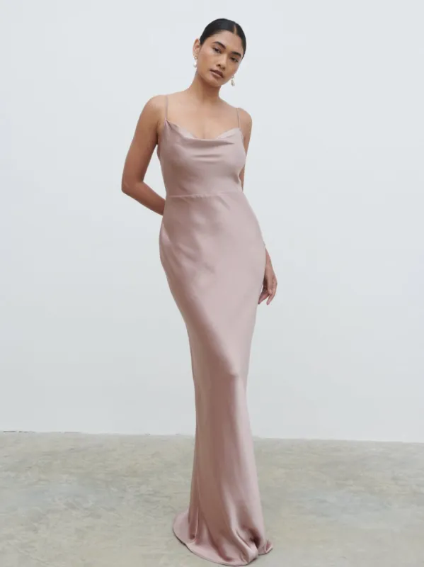 Keisha Maxi Bridesmaid Dress - Amethyst sold by Pretty Lavish