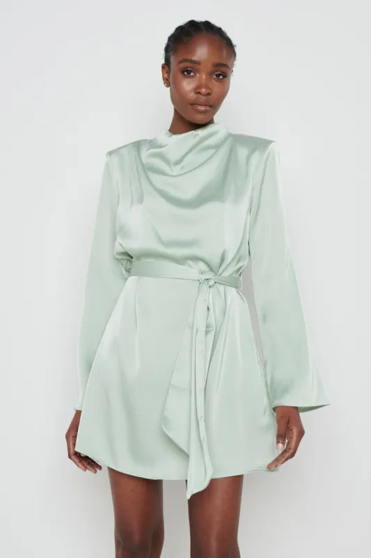 Jayda Cowl Neck Dress - Mint sold by Pretty Lavish