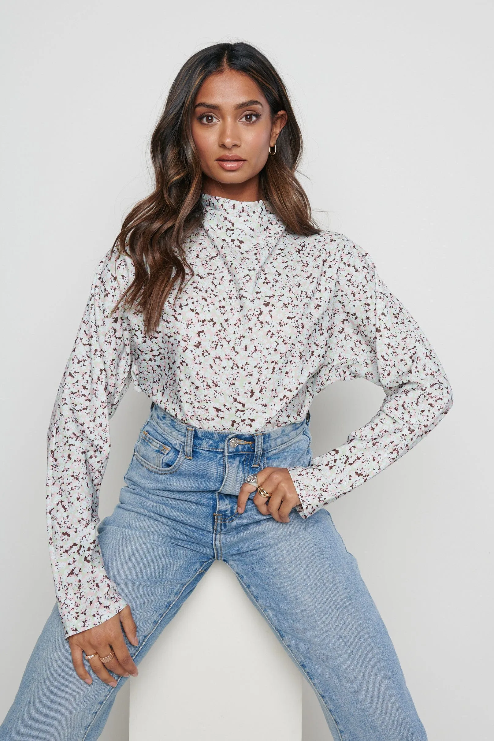 Bonnie Backless Blouse- Floral sold by Pretty Lavish