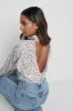 Bonnie Backless Blouse- Floral sold by Pretty Lavish