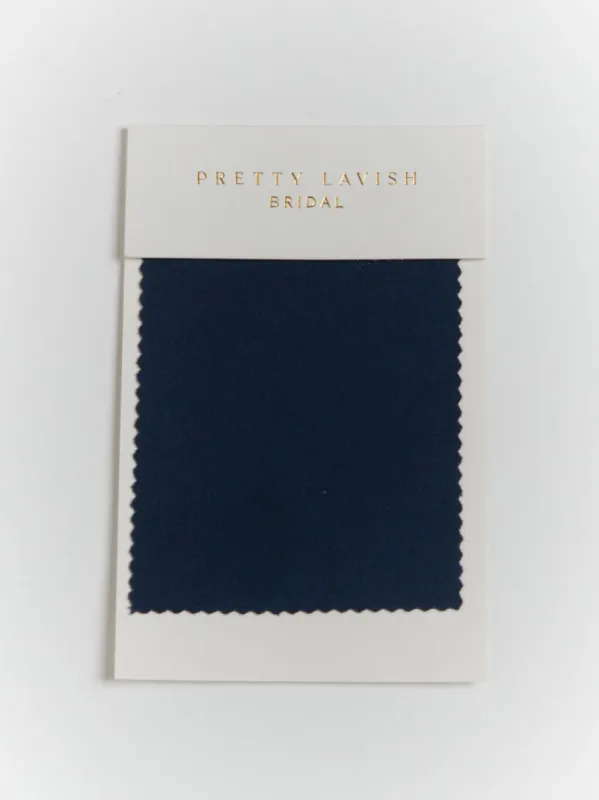 Crepe Navy Swatch sold by Pretty Lavish