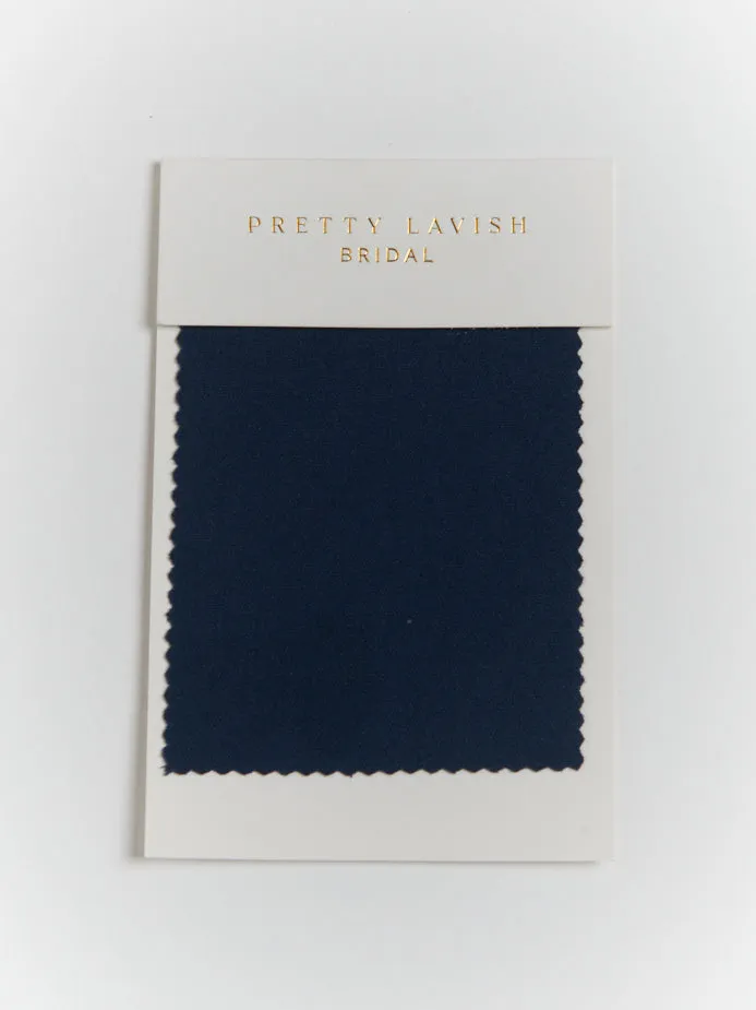 Crepe Navy Swatch sold by Pretty Lavish