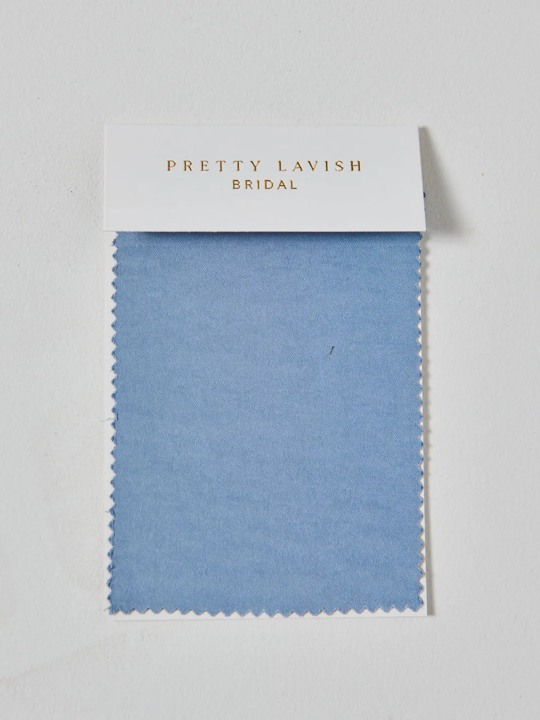 Recycled Dusty Blue Satin Swatch sold by Pretty Lavish