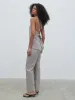 Laria Tailored Backless Top - Stone sold by Pretty Lavish