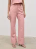 Blair Linen Trousers - Pink sold by Pretty Lavish
