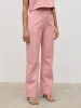 Blair Linen Trousers - Pink sold by Pretty Lavish