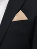 Satin Pocket Square - Bronze sold by Pretty Lavish
