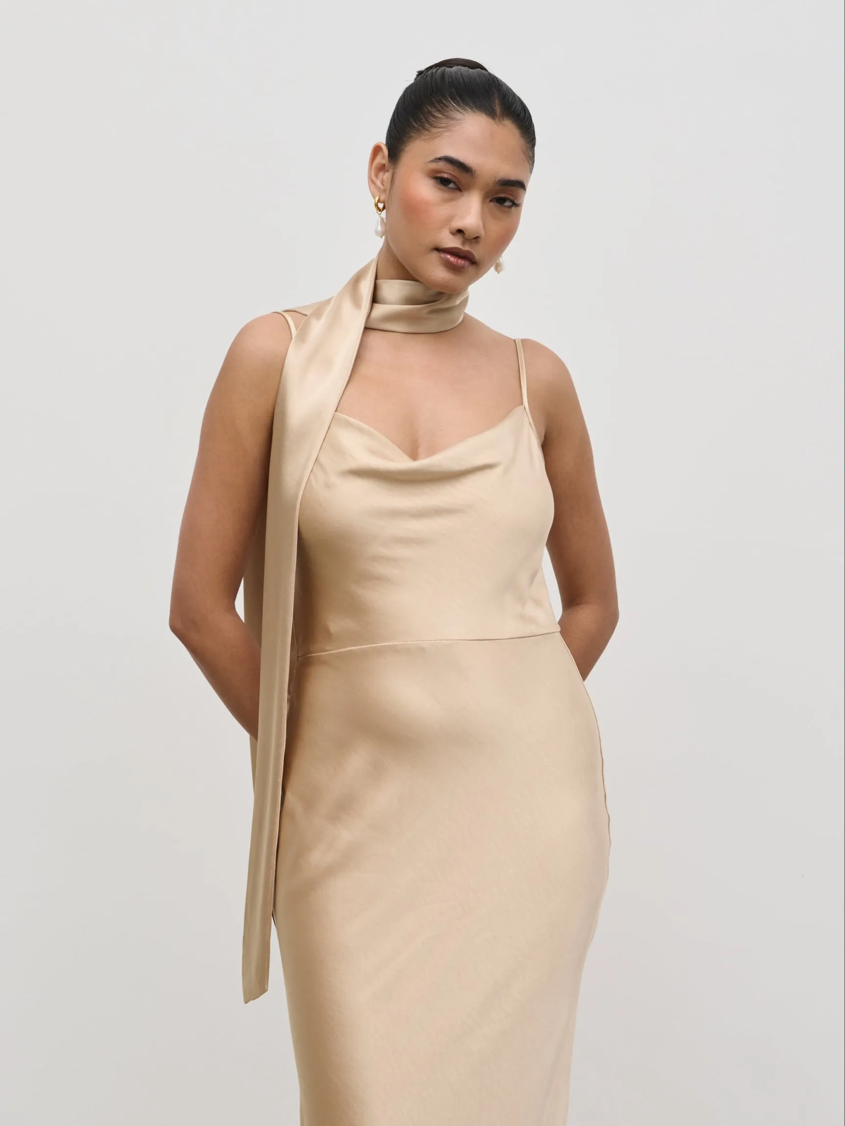 Satin Sash - Bronze sold by Pretty Lavish product image thumbnail 5