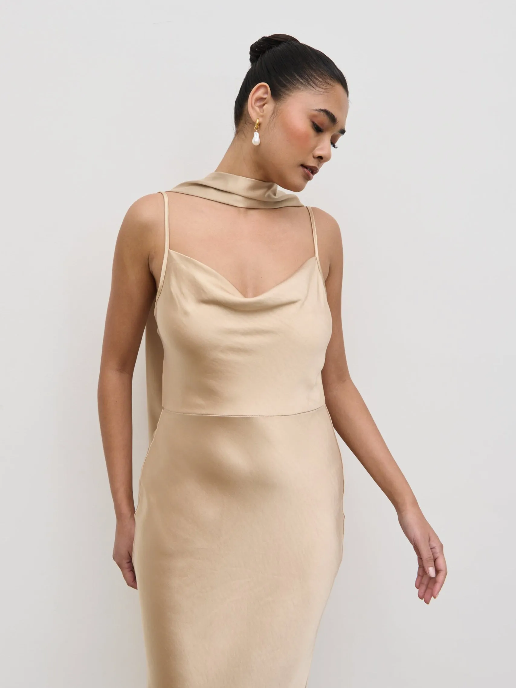Satin Sash - Bronze sold by Pretty Lavish product image thumbnail 4